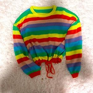 rainbow sweater
